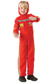Cars Lightning McQueen Racing Driver Kids Costume