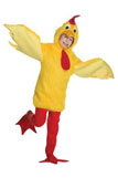Fuzzy Chicken Costume
