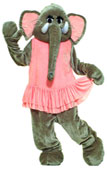 Elephant Mascot Costume