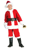 Father Christmas Santa Clause Kids Costume