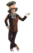 Mad Hatter Alice in Wonderland Kids Costume