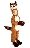 Raccoon Over the Hedge Kids Costume